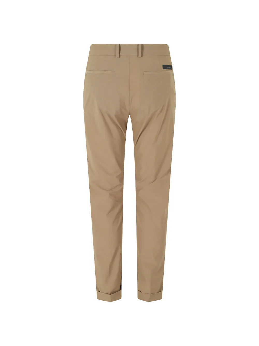 RRD Terzlight broek met knoopsluiting en omslag Beige