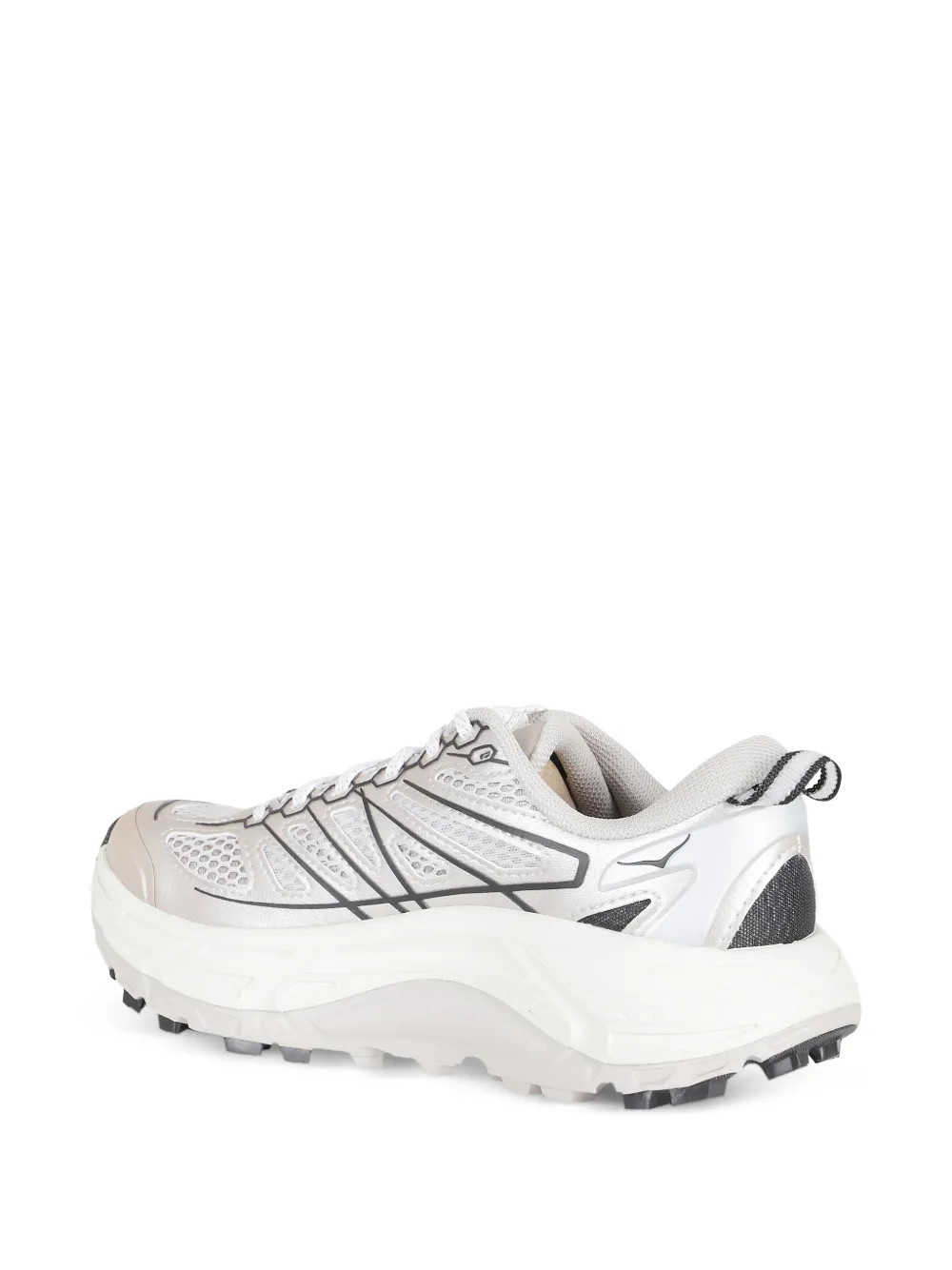 HOKA Sneakers met mesh vlakken Wit