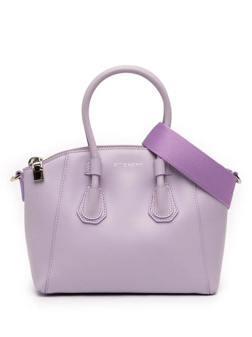 Givenchy Pre-Owned 2021 Mini Calfskin Antigona Sport satchel - Viola