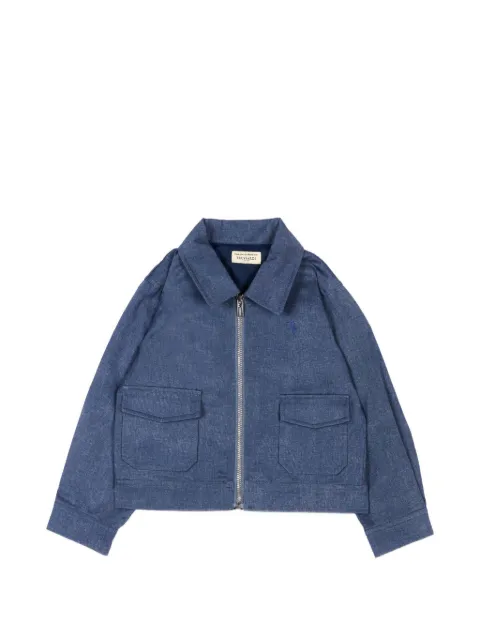 TRUSSARDI JUNIOR zip pocket jacket