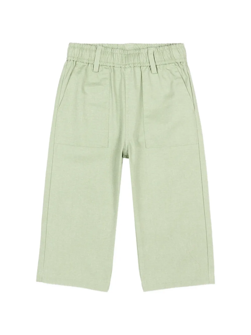 TRUSSARDI JUNIOR elasticated trousers - Verde