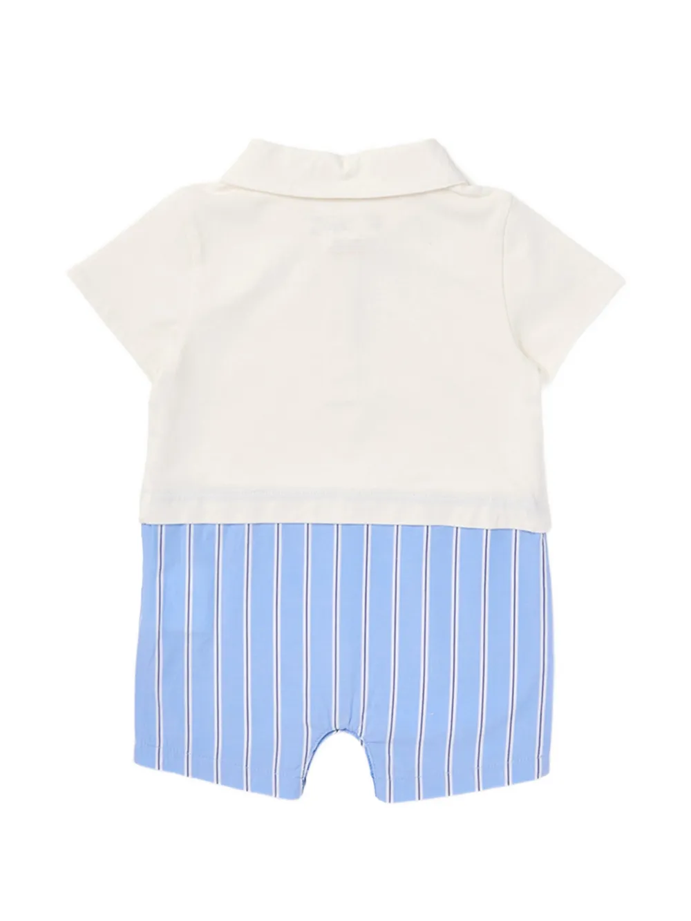 Off-White Kids Gestreept babypakje Beige