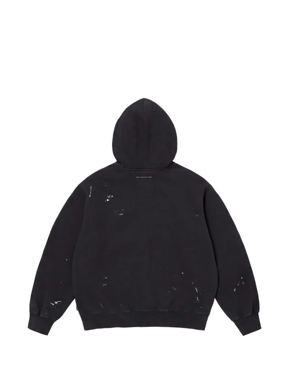 Supreme x MM6 Maison Margiela Box Logo zip-up Hoodie | Black