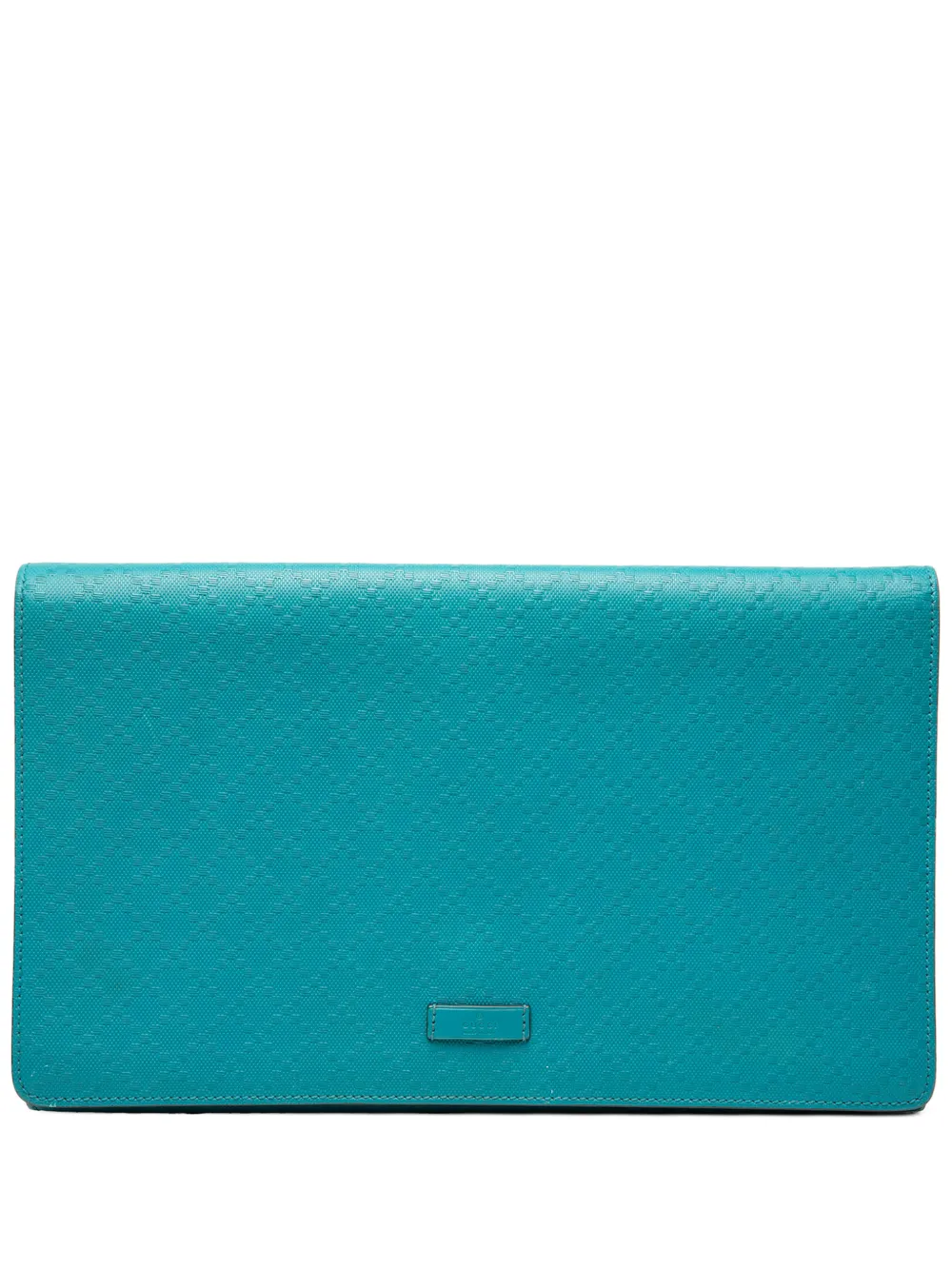Gucci Pre-Owned 2000-2015 Diamante Bright Leather clutch bag - Blu