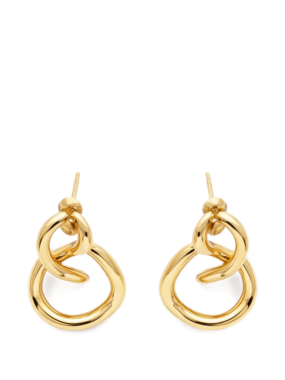 YOJ x Charlotte Aura loop earrings - Oro