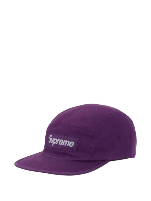 Supreme logo-patch cap
