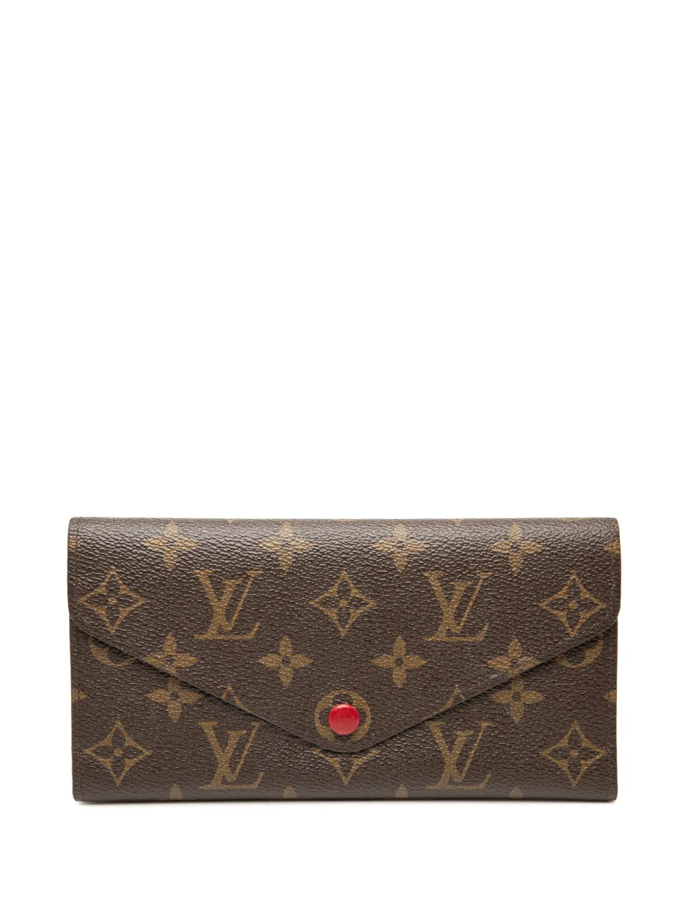Louis Vuitton Pre-Owned 2013 Monogram Josephine Wallet long wallets - Marrone