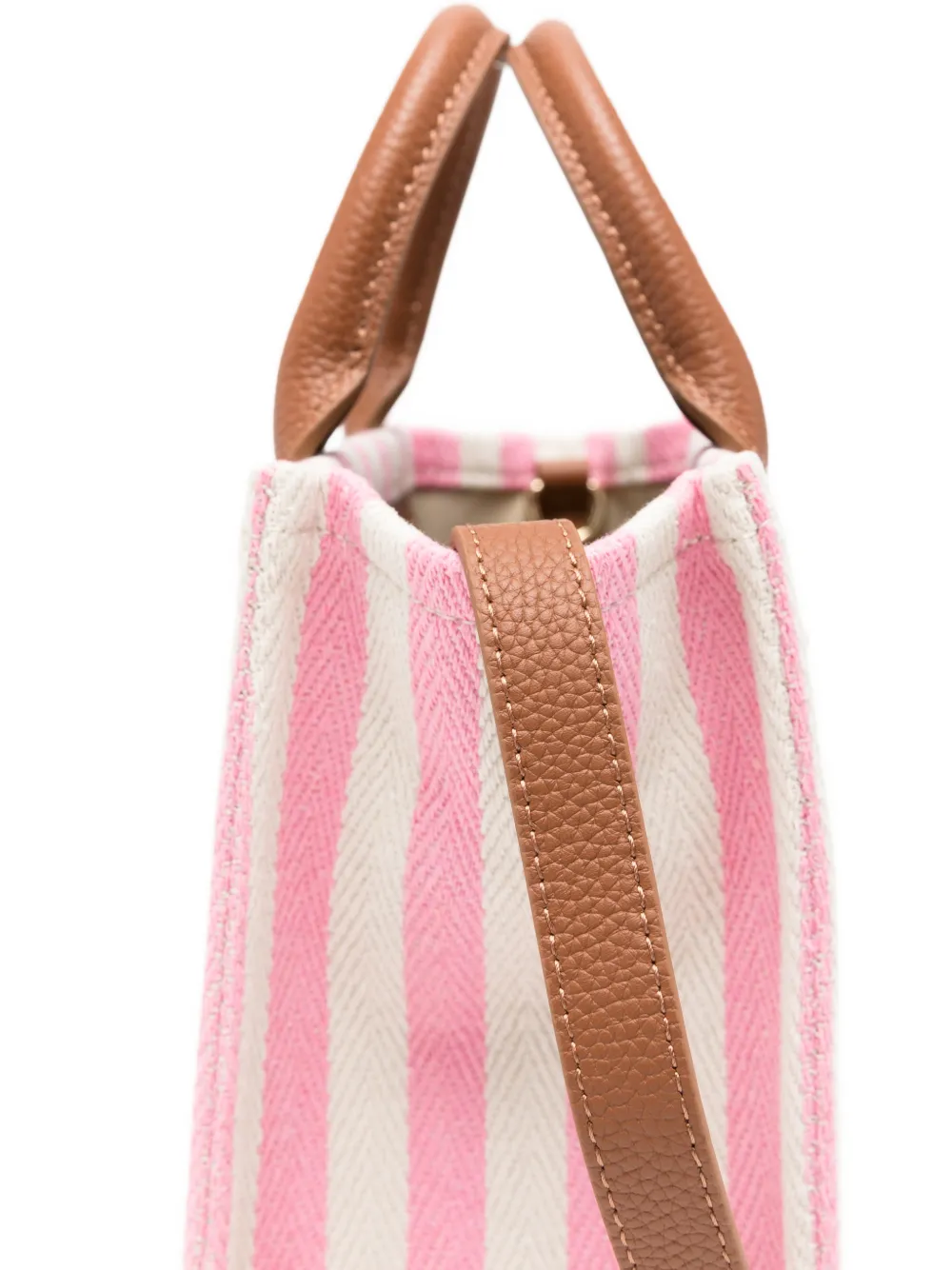 MC2 Saint Barth Kleine Vanity shopper met geborduurd logo Roze