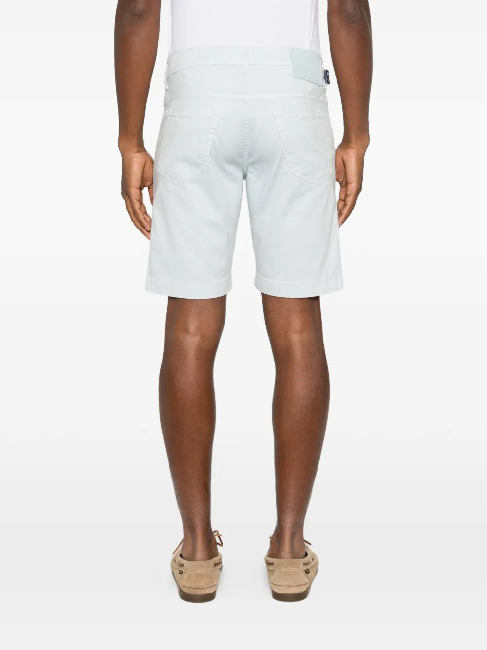 Jacob Cohën Shorts met riemlussen Blauw
