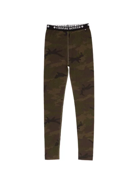 Chrome Hearts logo-detail leggings