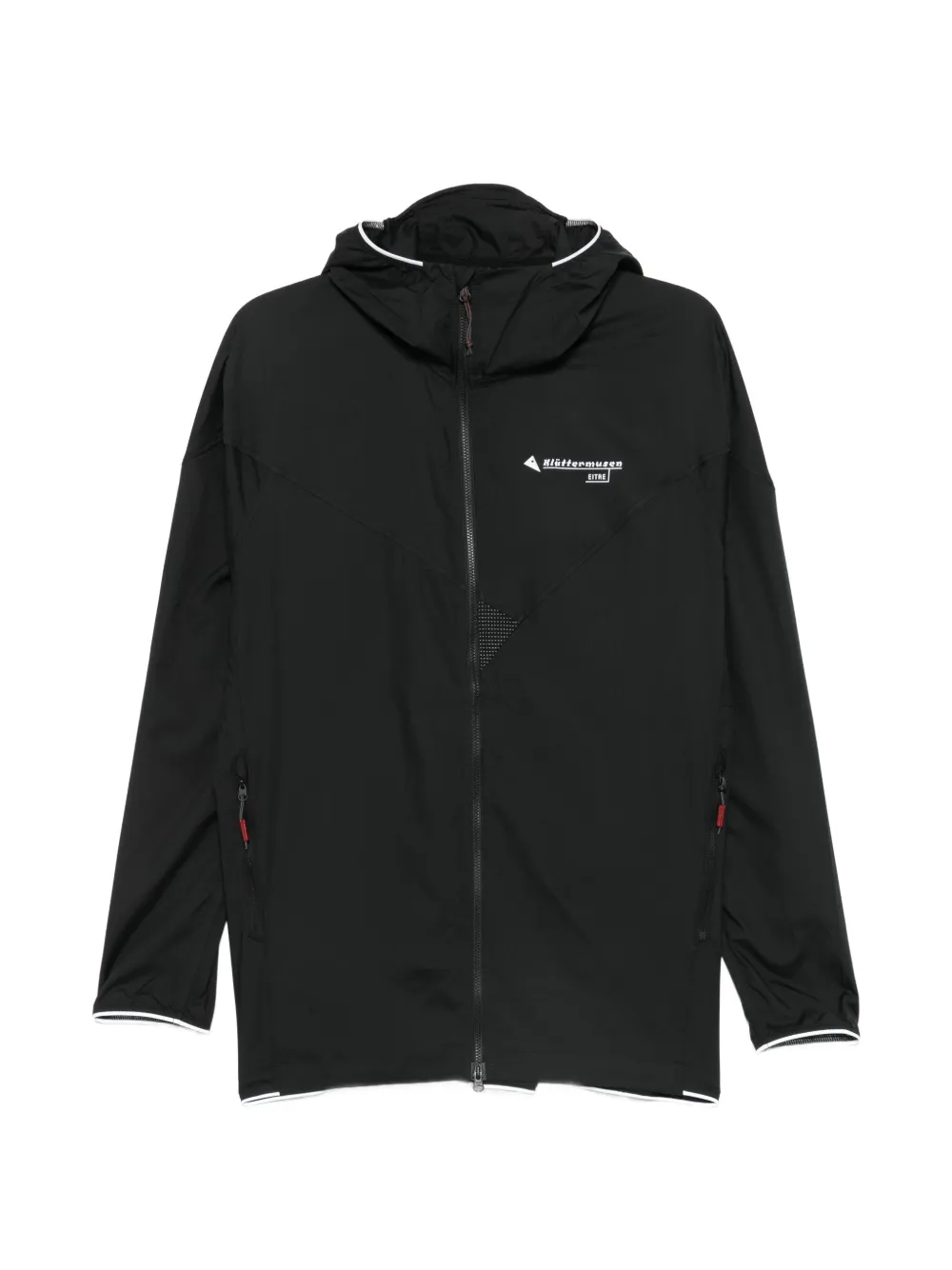 Klättermusen Eitre zip-up hoodie jacket - Nero