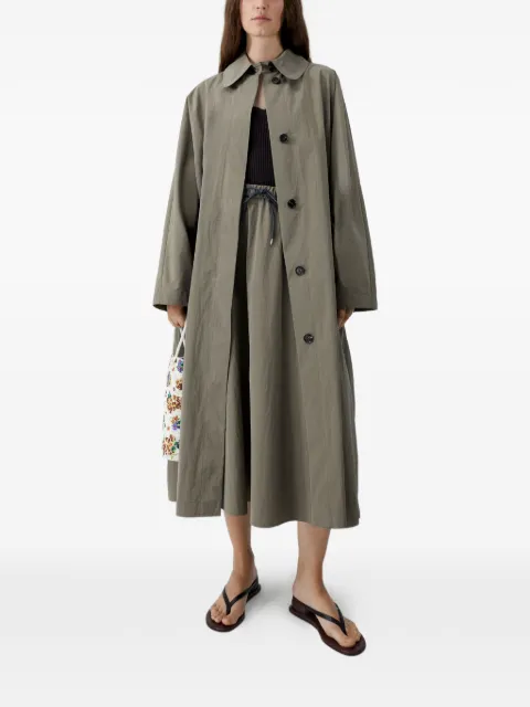 Cordera batwing-sleeve trench coat