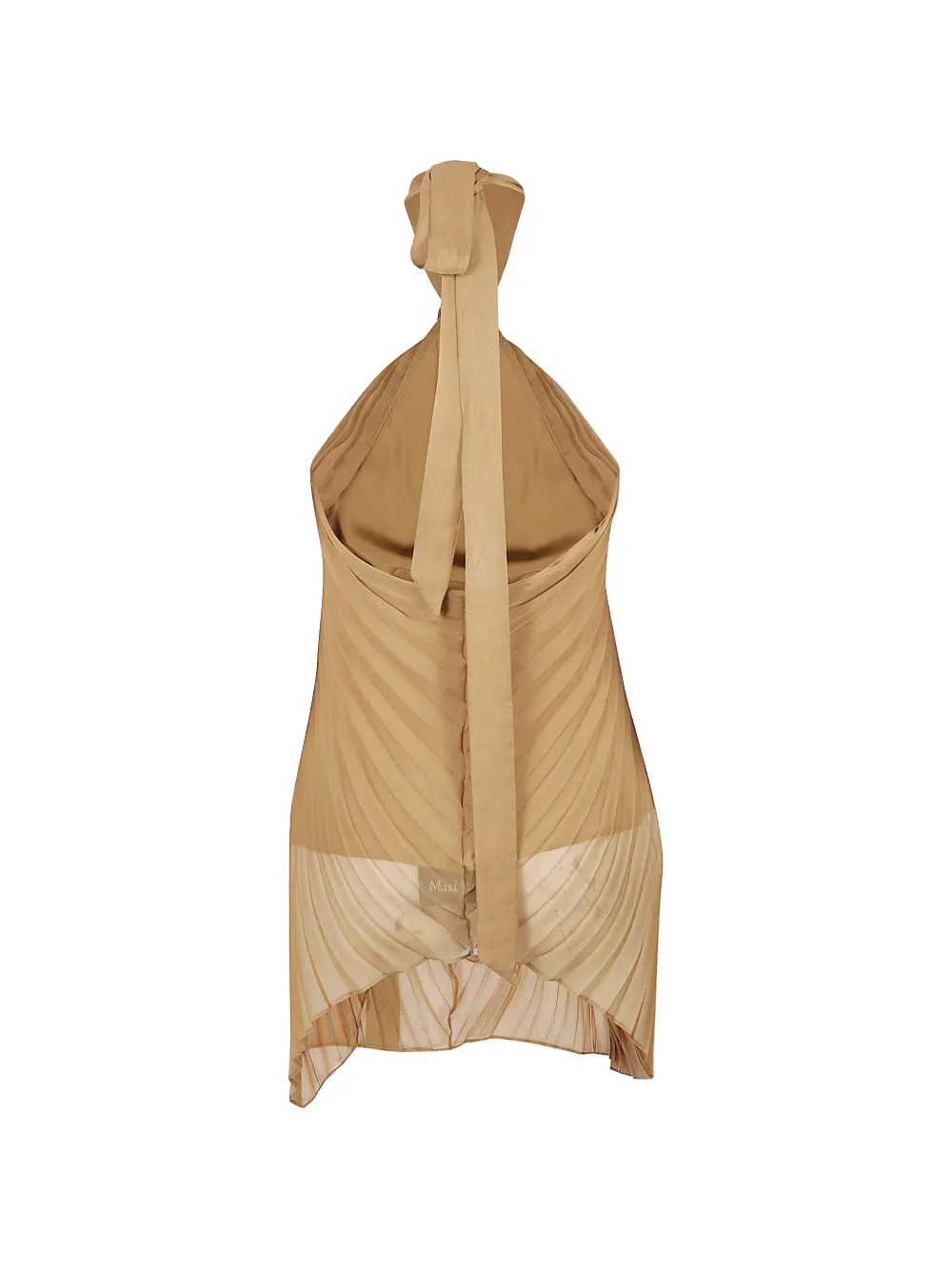 Max Mara Top met ringdetail Beige