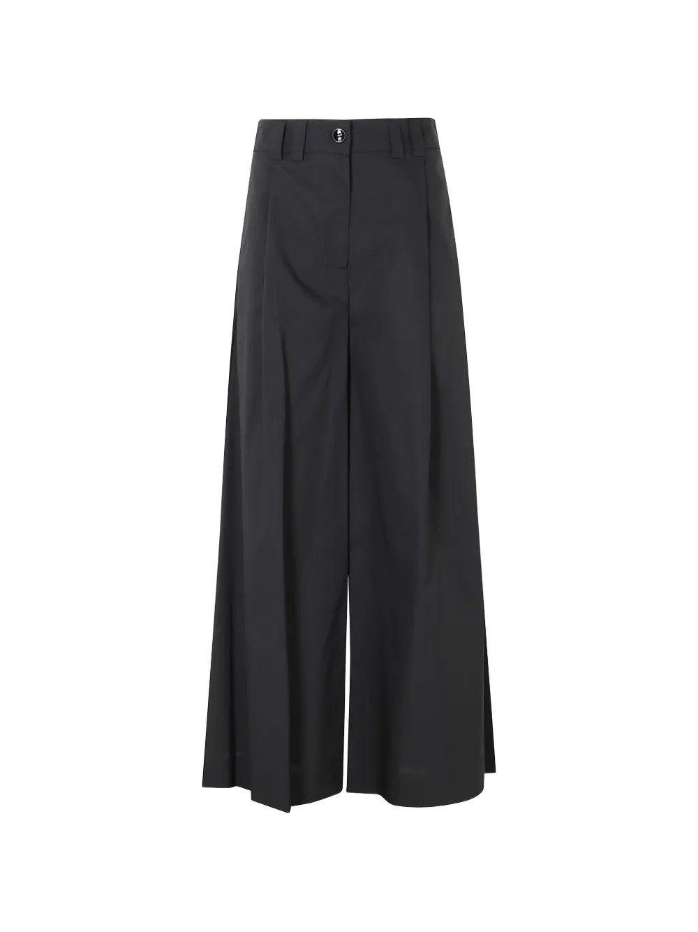 SOLOTRE pleated tailored trousers - Nero