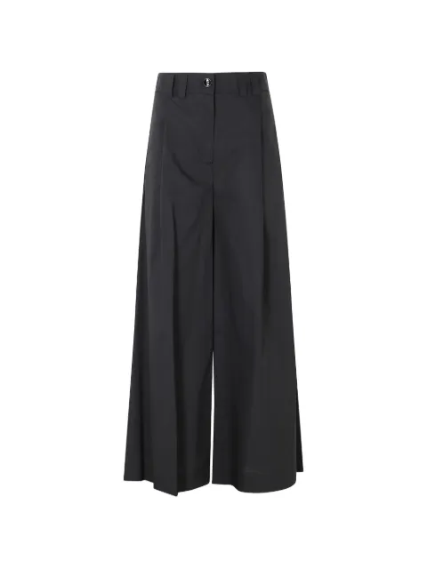 SOLOTRE pleated tailored trousers