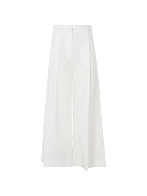 SOLOTRE pleated palazzo pants