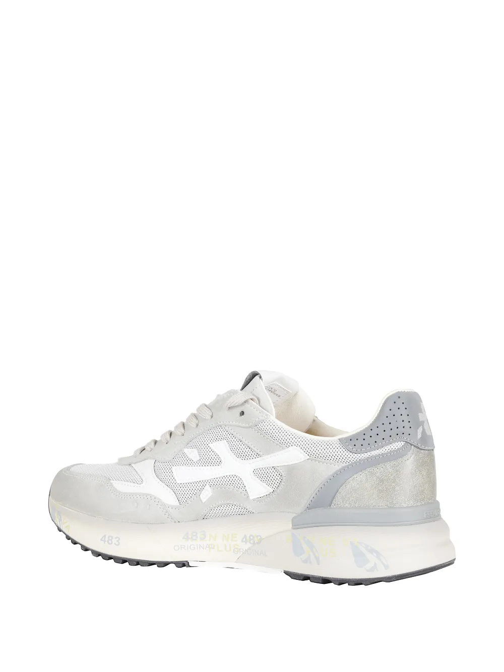 Premiata Mick logo sneakers Grijs