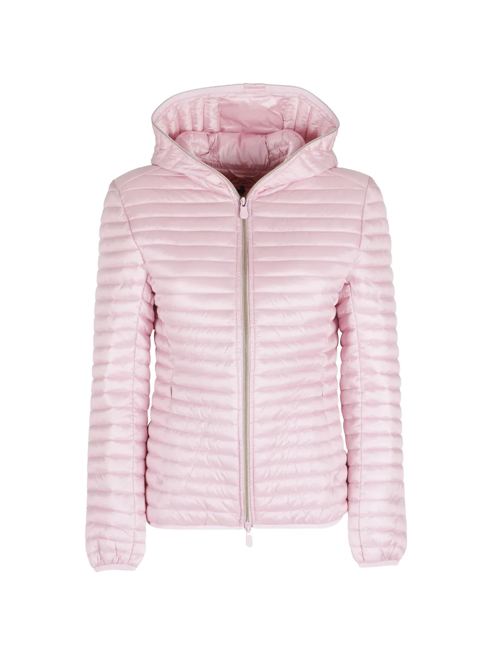 Save The Duck Alexa hooded quilted jacket - Rosa