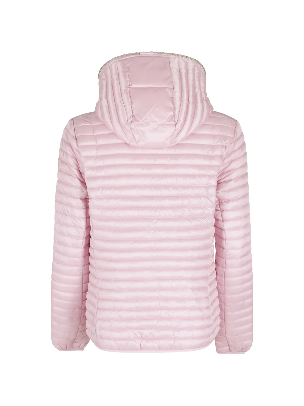 Save The Duck Alexa gewatteerd jack met capuchon Roze