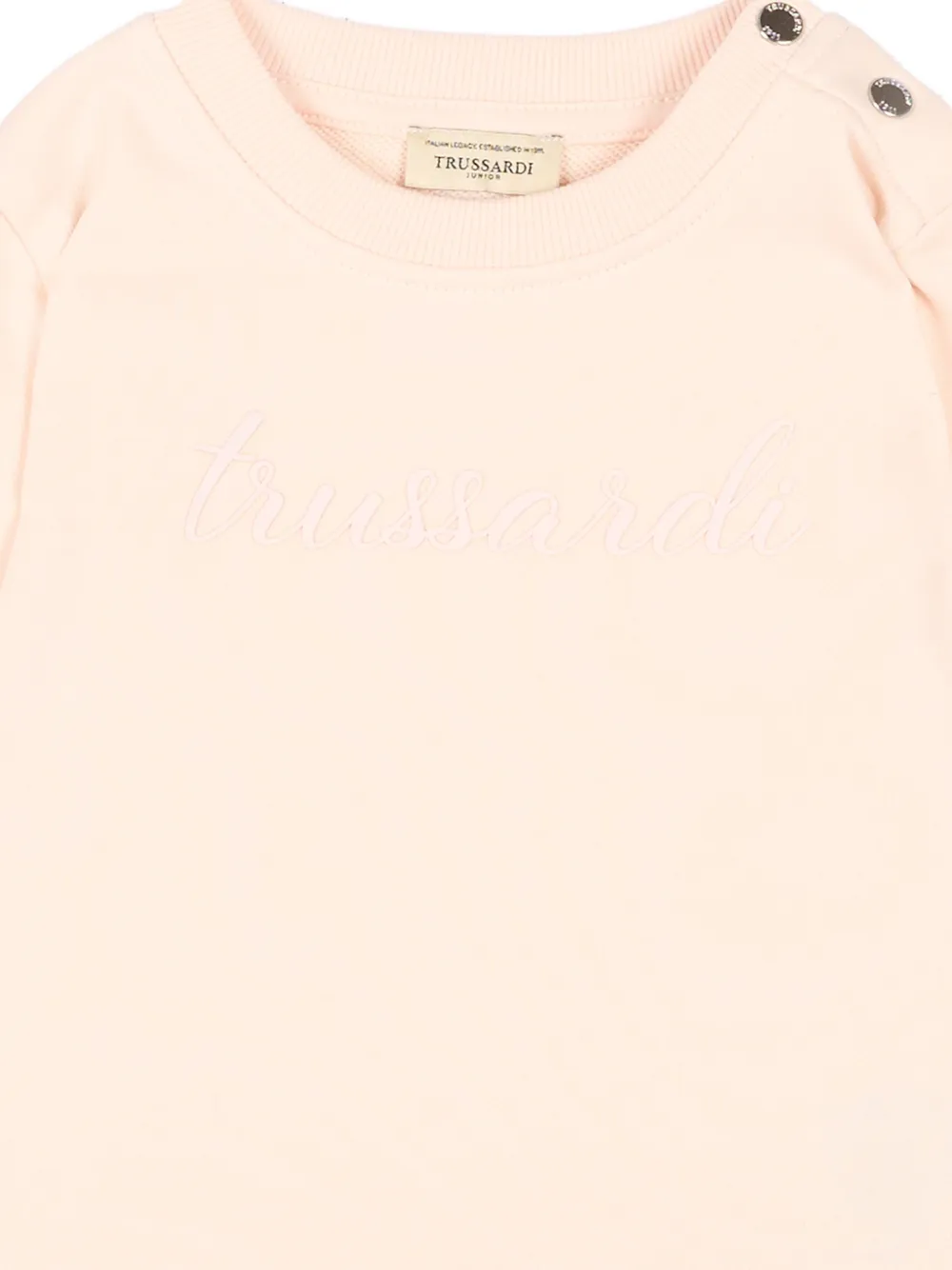 TRUSSARDI JUNIOR Sweater met ronde hals en lange mouwen Roze