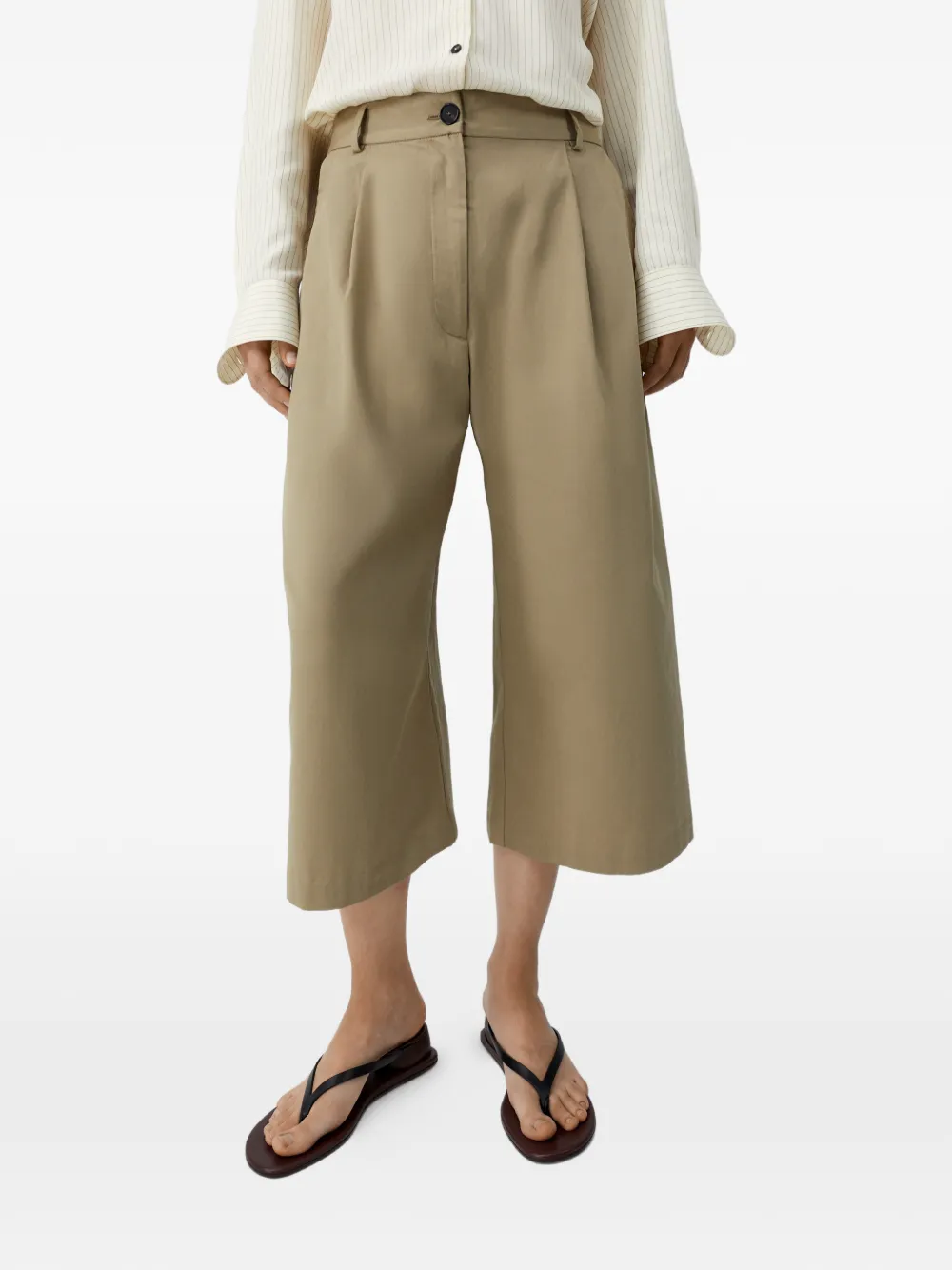 Cordera Plooibroek Beige