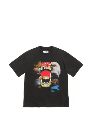 SUPREME バンダナ風 39 Tシャツ ブラック SUPREME(シュプリーム) 19AW Bandana box logo tee バンダナ ボックス
