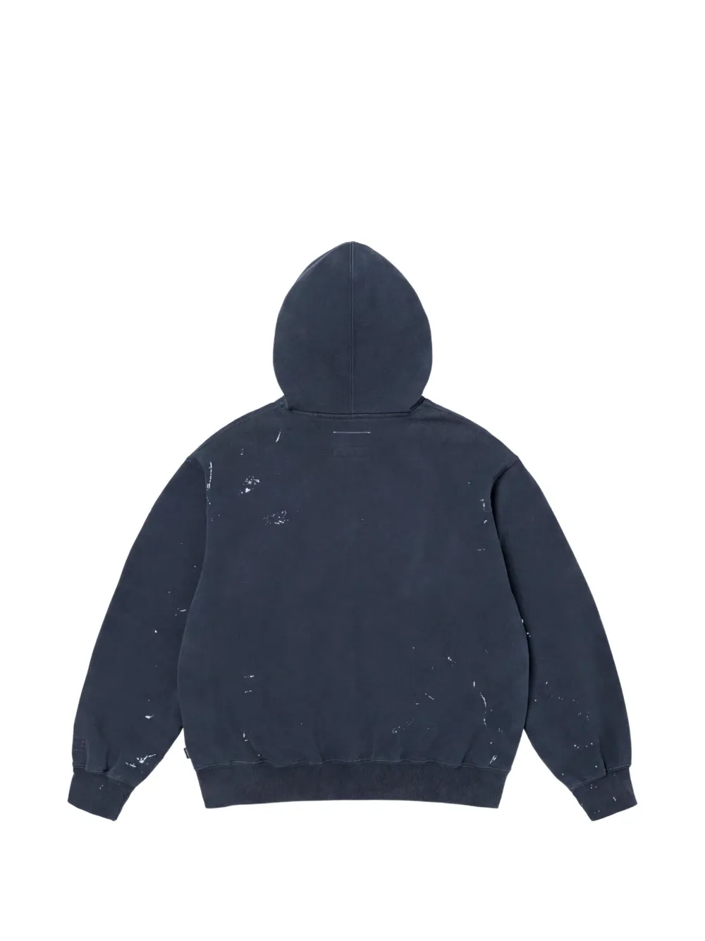 Supreme x MM&Box hoodie met verfspatten Blauw