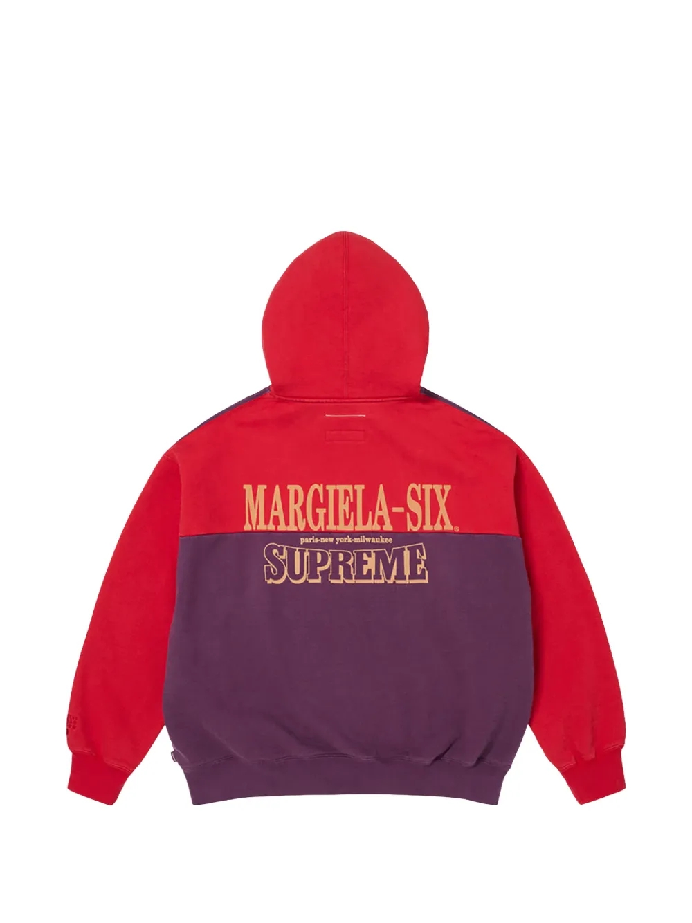 Supreme x MM6 Maison Margiela eagle-motif Hoodie | Purple