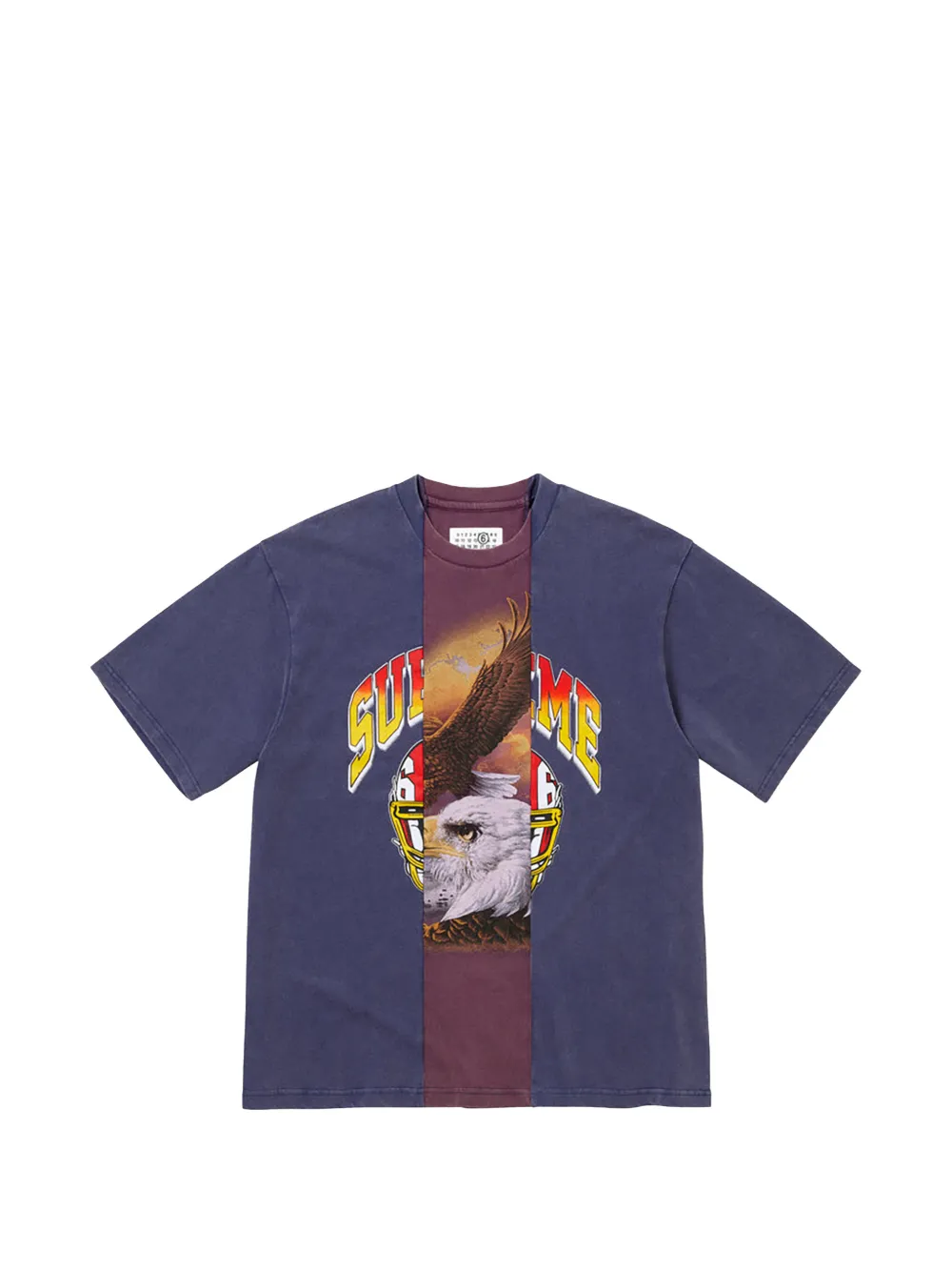 Supreme x MM6 Maison Margiela short-sleeve T-shirt - Blu