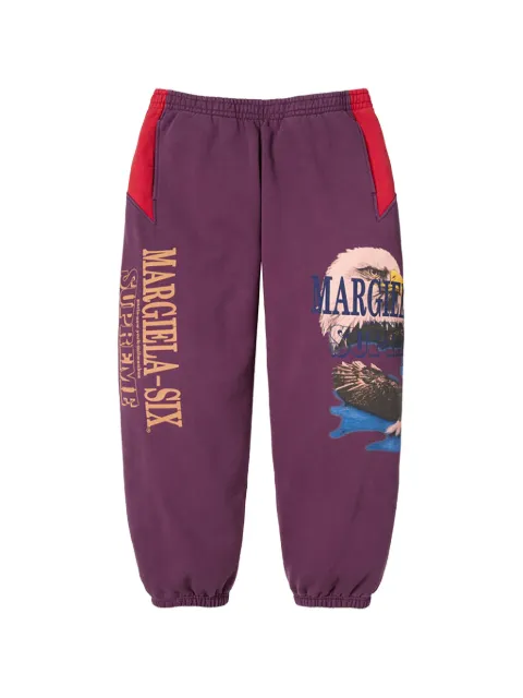 Supreme x Maison Margiela graphic-print track pants