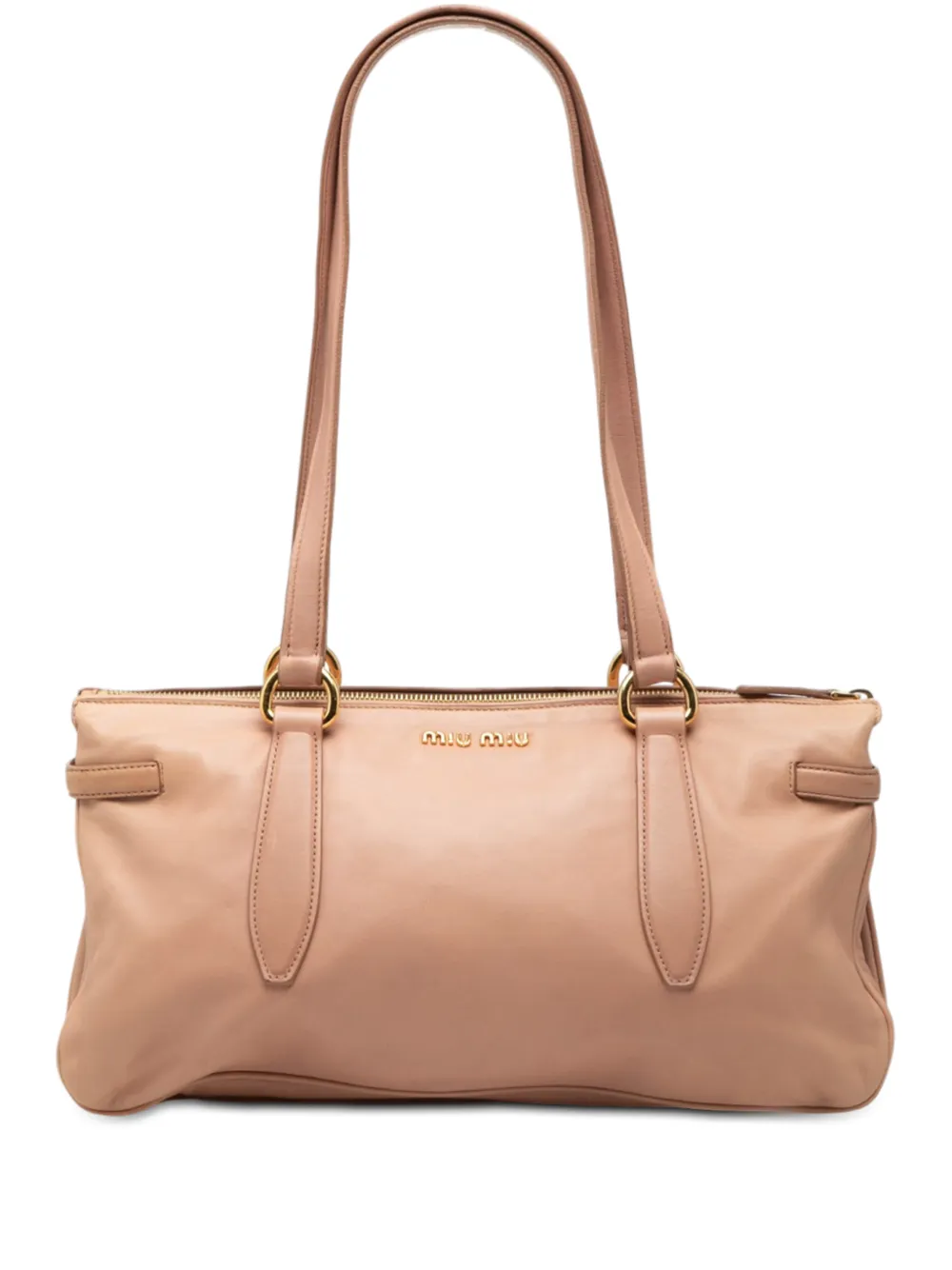 Miu Miu Pre-Owned 2010 Leather shoulder bag - Rosa