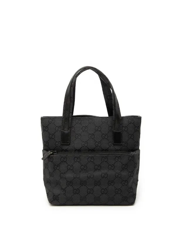 Gucci Pre-owned 2000-2015 GG Canvas Handbag in Black