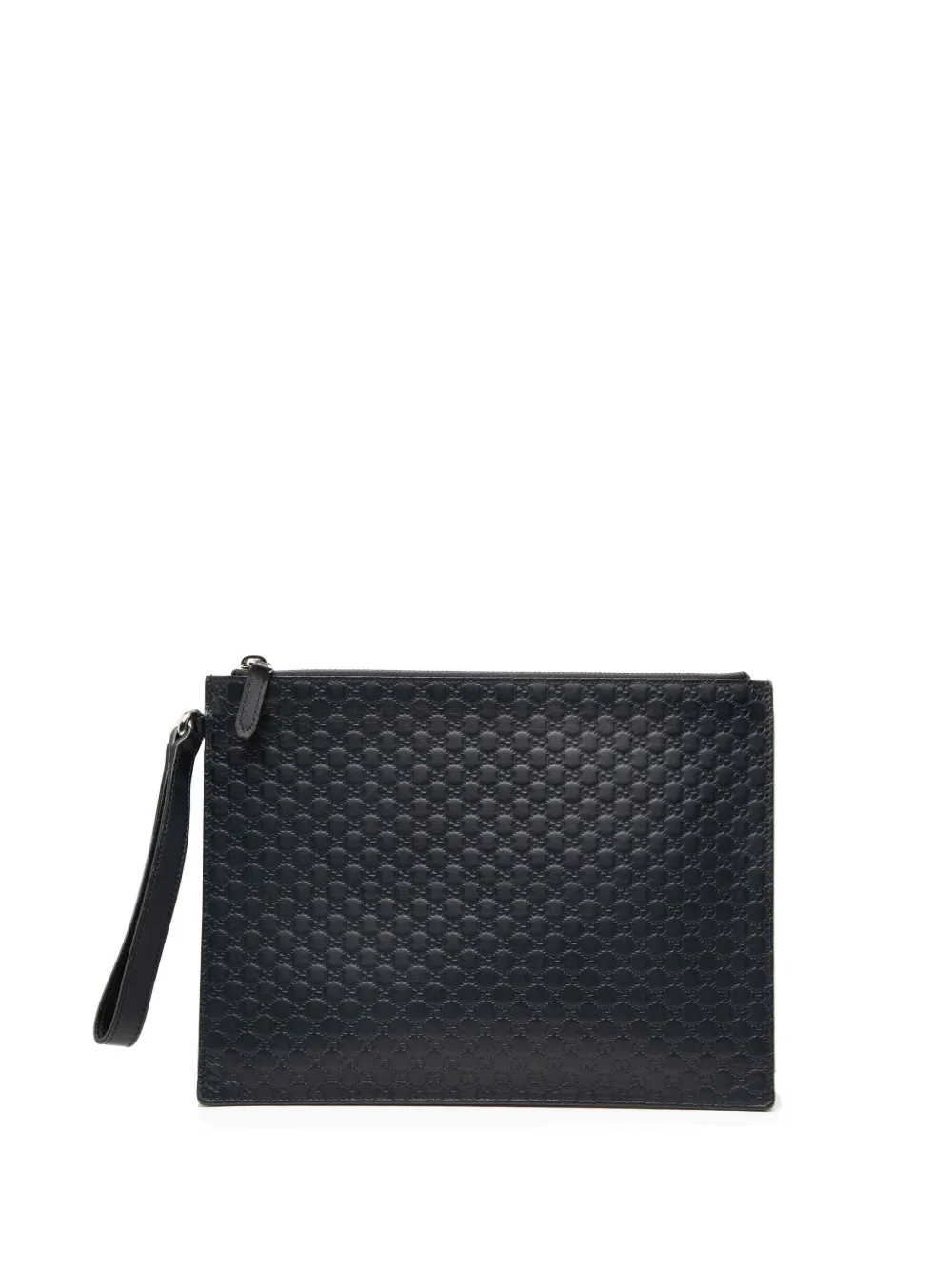 Gucci Pre-Owned 2016-2026 Microguccissima clutch bag - Nero