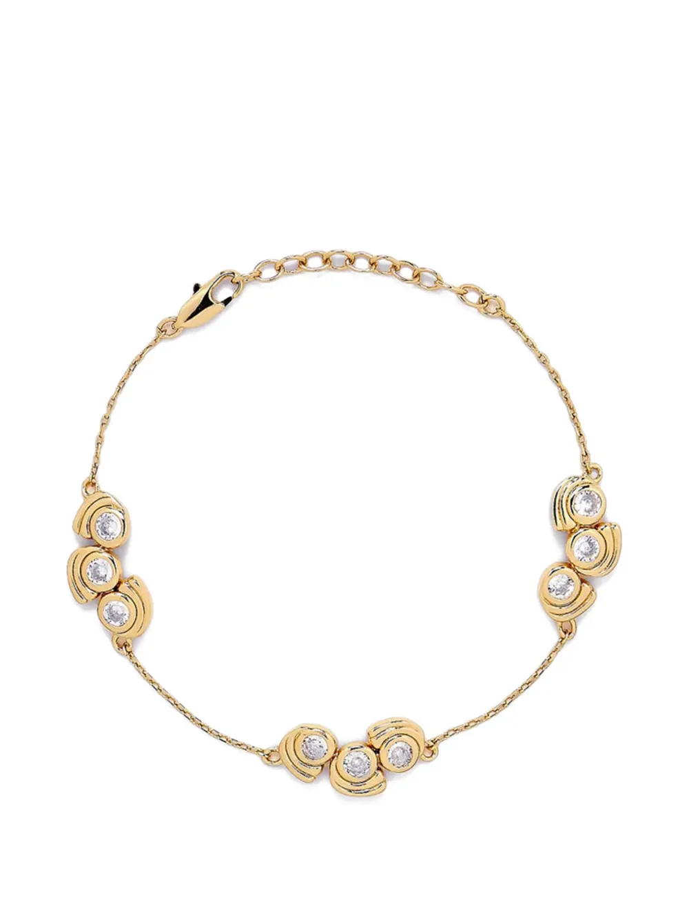 YOJ Mavlo chain crystal bracelet - Oro