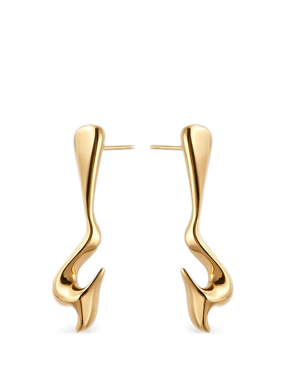 YOJ x Potoska Avro drop earrings - Oro