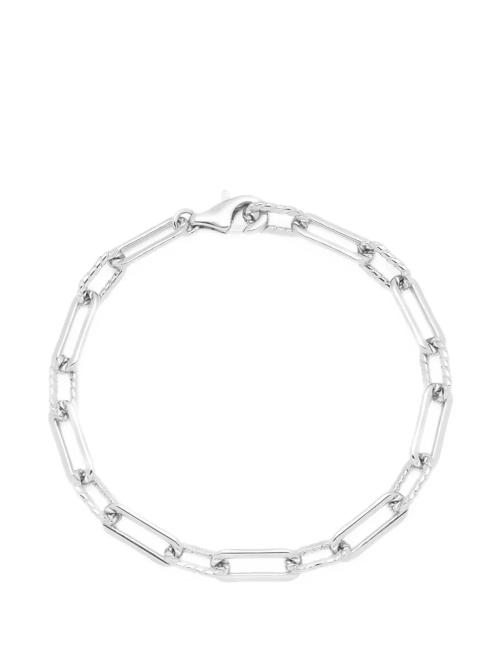 YOJ Bracciale a catena Oto Rope - Argento