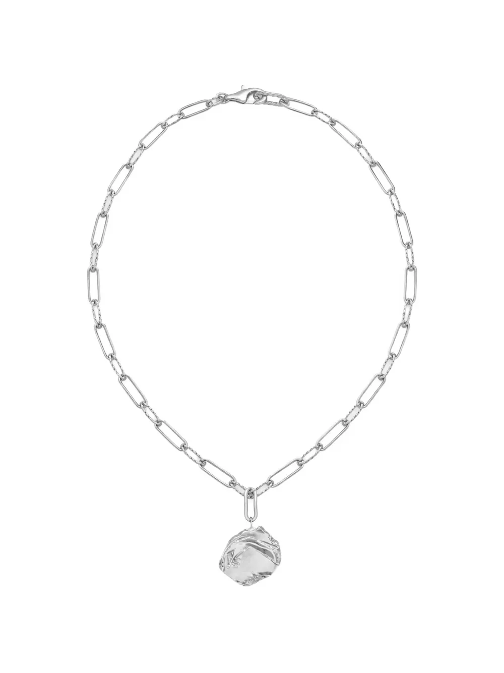 YOJ Mao chain necklace - Argento