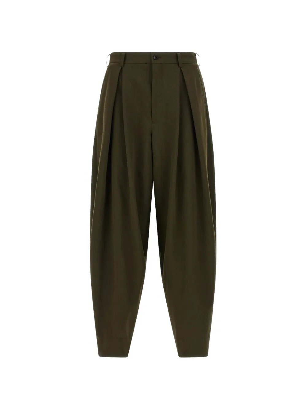 Comme des Garçons Homme Plus pleated trousers - Verde