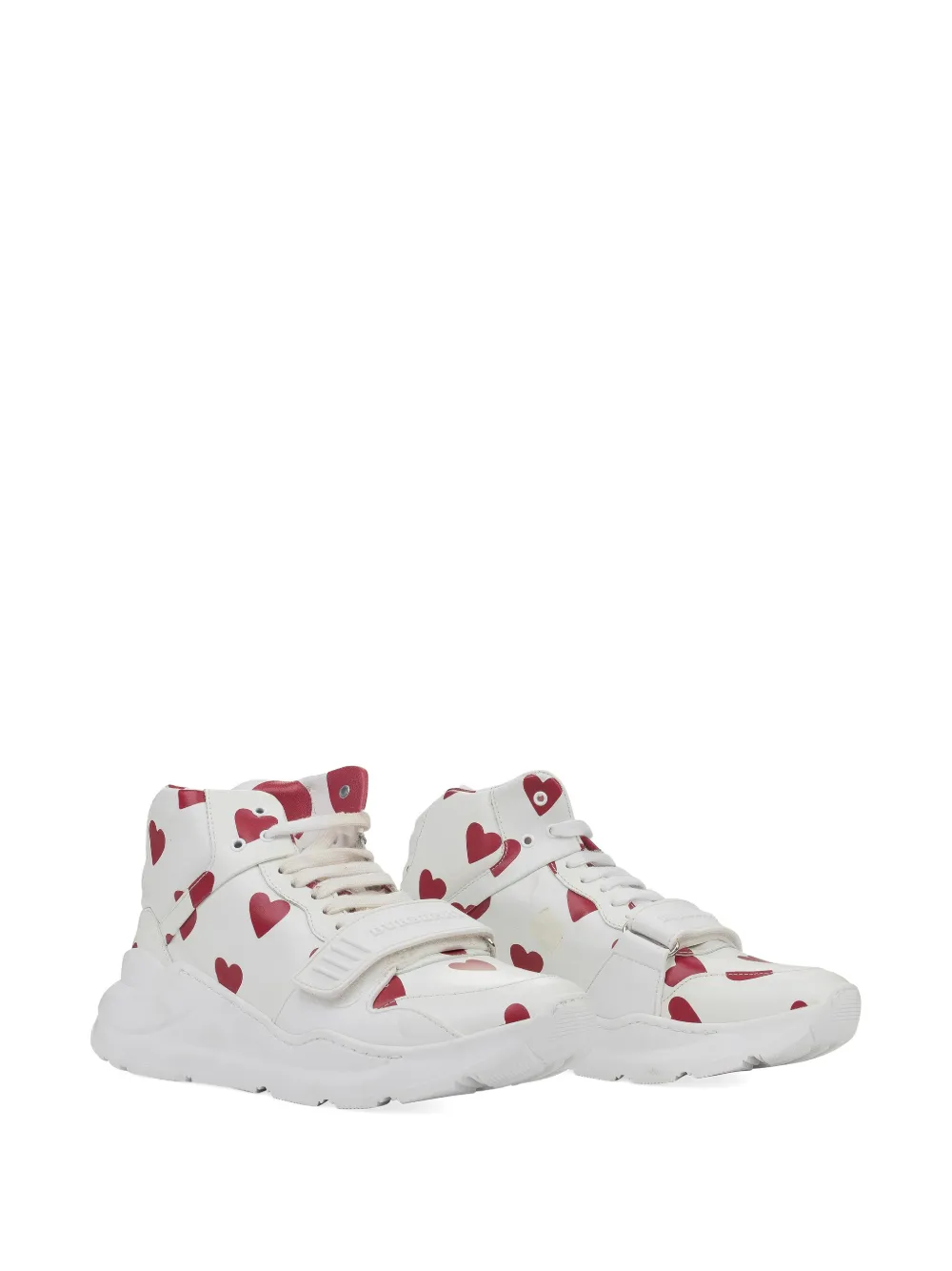 Burberry heart-print neakers Wit