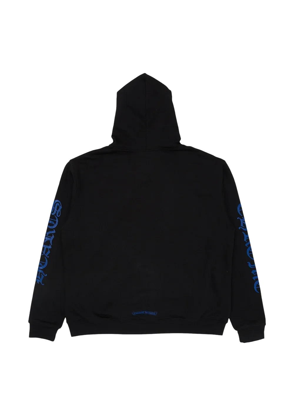 Chrome Hearts Hoodie met logoprint en rits Zwart