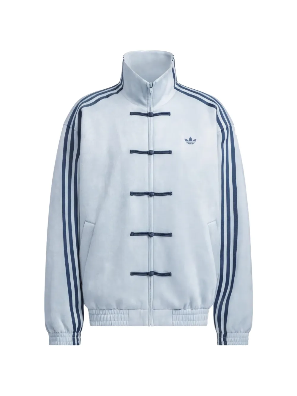 adidas chinese style jacket - Blu