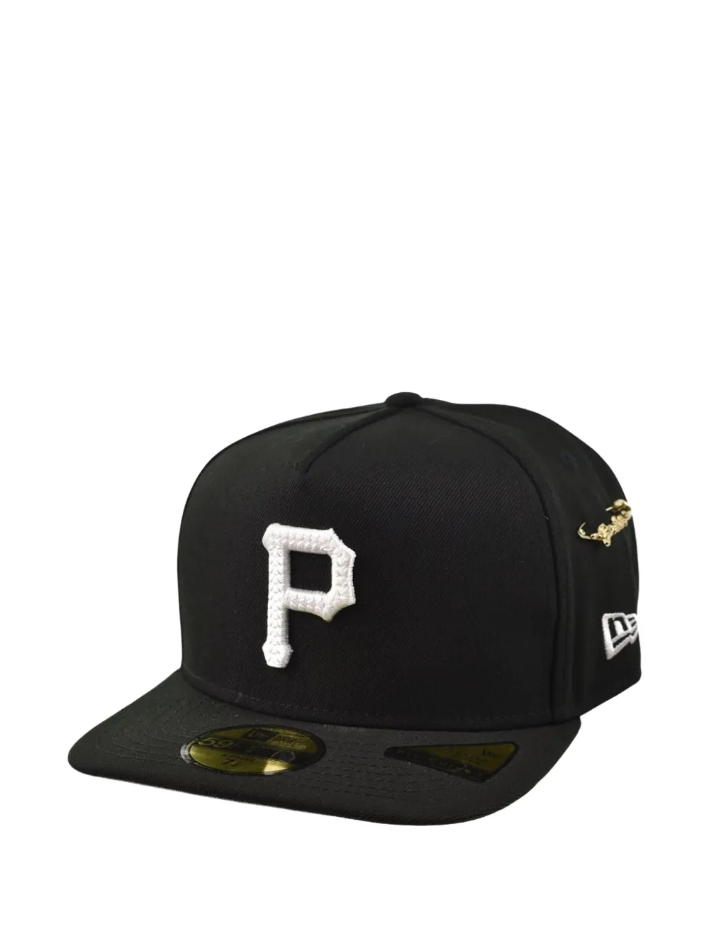 NEW ERA CAP 59FIFTY Pittsburgh Pirates fitted safety pin hat - Nero