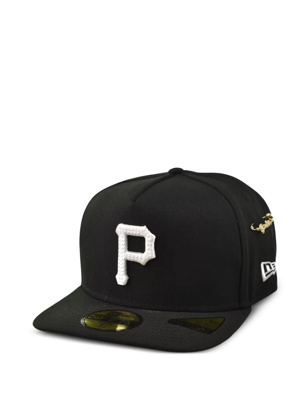 NEW ERA CAP 59FIFTY Pittsburgh Pirates fitted safety pin hat - Nero