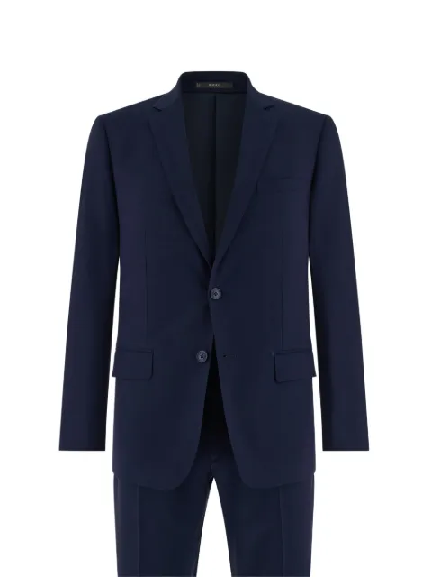 Boggi Milano pinstripe flap pocket suit