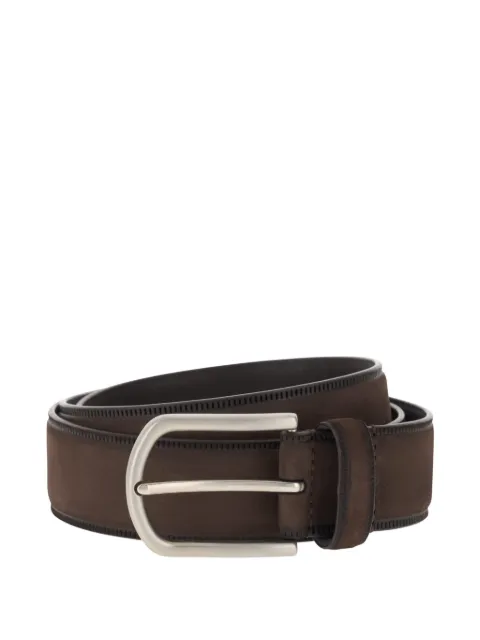 Boggi Milano 누벅 마이크로 컷 벨트