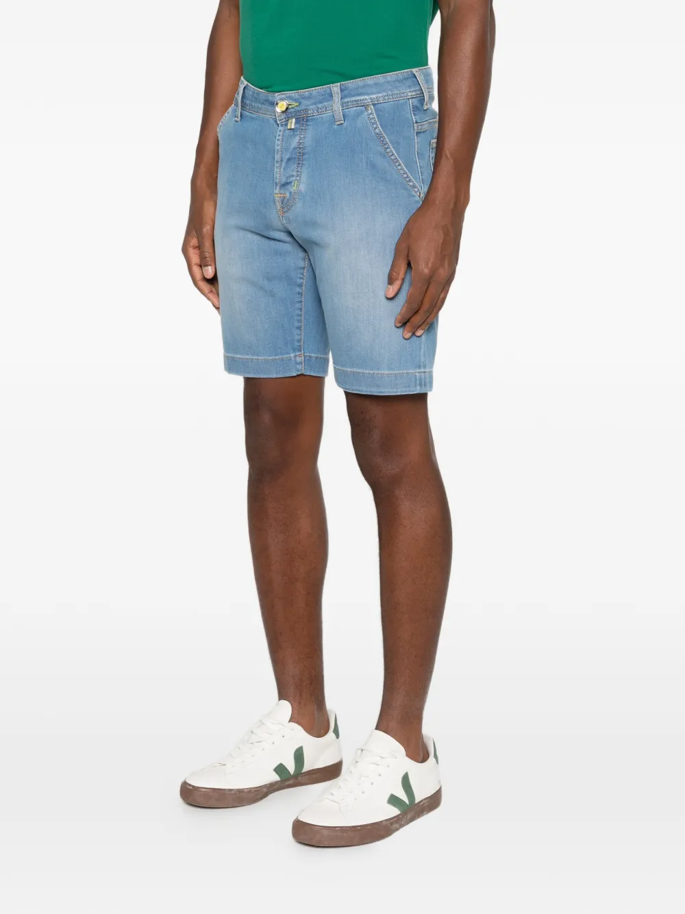 Jacob Cohën Lou denim shorts Blauw