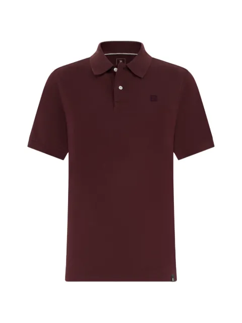 Boggi Milano cotton piqué polo shirt