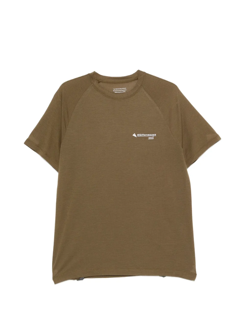 Klättermusen Groa raglan-sleeve T-shirt - Grün