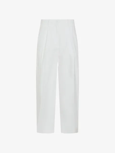 Moorer pleated trousers