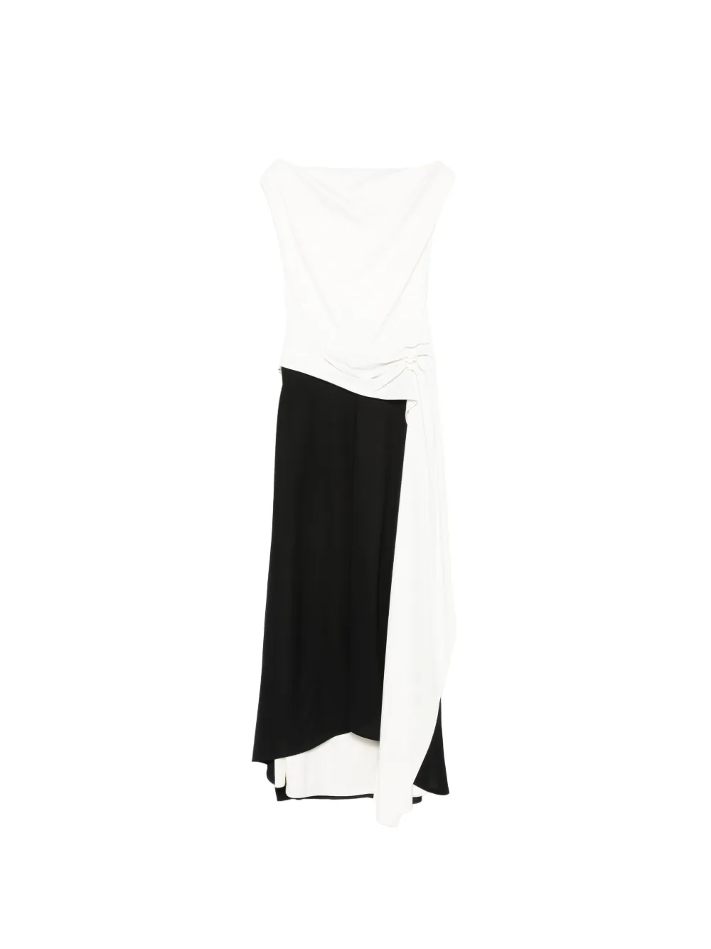 Proenza Schouler Daliah crepe maxi dress - Toni neutri